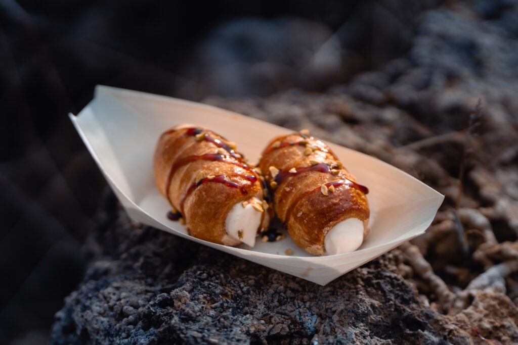 cannoncini vegani ripieni di crema