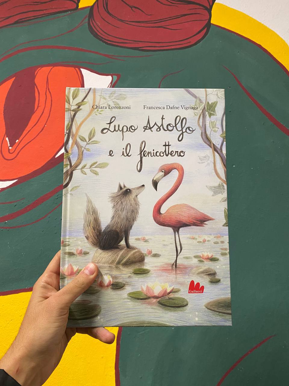 Lupo astolfo e il fenicottero